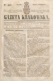 Gazeta Krakowska. 1844, nr 227