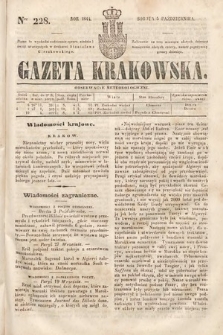 Gazeta Krakowska. 1844, nr 228