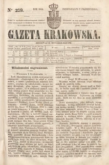 Gazeta Krakowska. 1844, nr 229