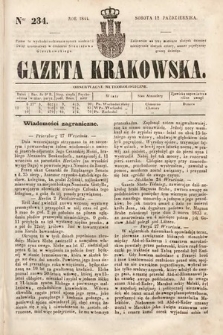 Gazeta Krakowska. 1844, nr 234