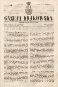 Gazeta Krakowska. 1844, nr 238