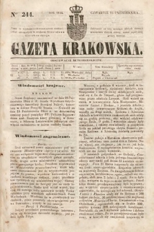 Gazeta Krakowska. 1844, nr 244