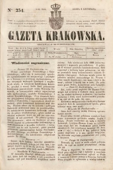 Gazeta Krakowska. 1844, nr 254