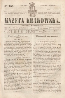 Gazeta Krakowska. 1844, nr 255
