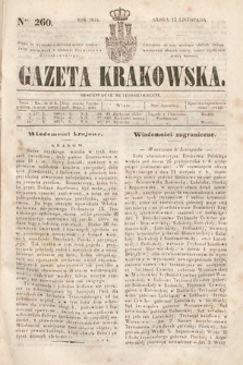 Gazeta Krakowska. 1844, nr 260