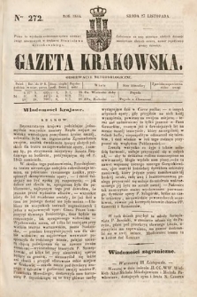Gazeta Krakowska. 1844, nr 272