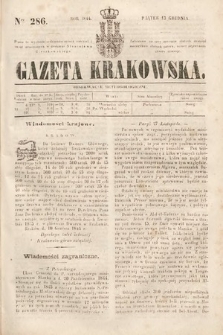 Gazeta Krakowska. 1844, nr 286