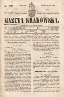 Gazeta Krakowska. 1844, nr 295