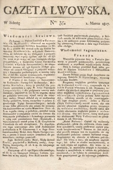 Gazeta Lwowska. 1817, nr 35