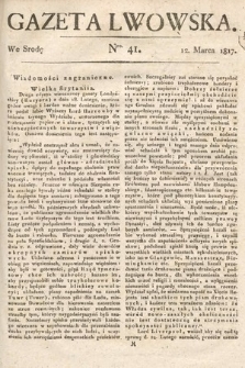 Gazeta Lwowska. 1817, nr 41