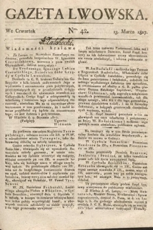 Gazeta Lwowska. 1817, nr 42