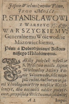 Bractwa S. Anyoła Stroża od Oyca S. Vrbana VIII. za przyczyną świętey pamięci.Zygmunta III. Krola Polskiego &c. Oycom Zakonu Pawła Pierwszego Pustelnika nadanego [...] Powinności, Artykuły, Ustawy [...]