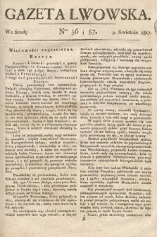 Gazeta Lwowska. 1817, nr 56/57