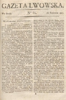 Gazeta Lwowska. 1817, nr 61