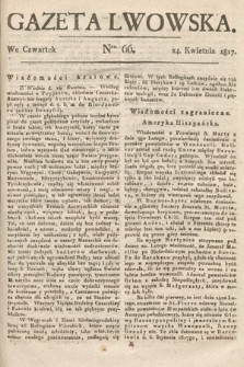 Gazeta Lwowska. 1817, nr 66