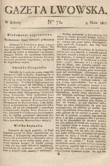 Gazeta Lwowska. 1817, nr 71
