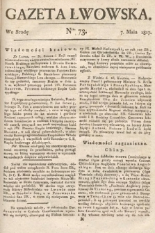 Gazeta Lwowska. 1817, nr 73