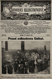 Nowości Illustrowane. 1916, nr 18