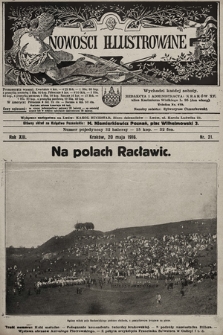 Nowości Illustrowane. 1916, nr 21