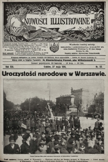 Nowości Illustrowane. 1916, nr 22