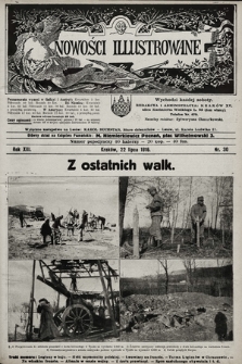 Nowości Illustrowane. 1916, nr 30