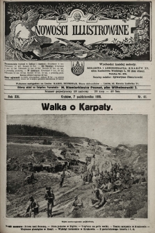 Nowości Illustrowane. 1916, nr 41