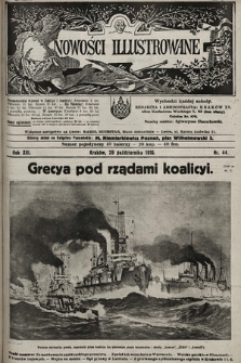 Nowości Illustrowane. 1916, nr 44