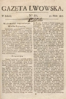 Gazeta Lwowska. 1817, nr 87