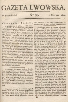 Gazeta Lwowska. 1817, nr 88