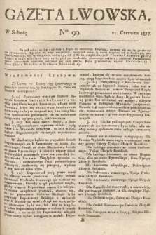 Gazeta Lwowska. 1817, nr 99