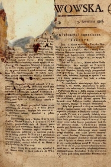 Gazeta Lwowska. 1816, nr 54