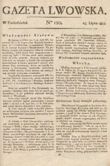 Gazeta Lwowska. 1817, nr 120