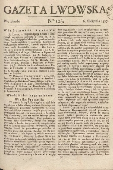 Gazeta Lwowska. 1817, nr 125