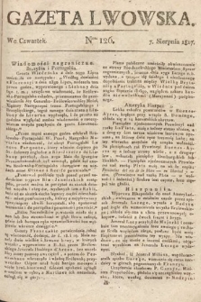 Gazeta Lwowska. 1817, nr 126
