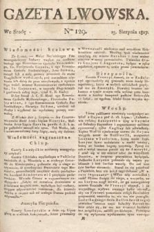 Gazeta Lwowska. 1817, nr 129