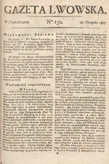 Gazeta Lwowska. 1817, nr 132