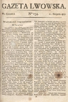 Gazeta Lwowska. 1817, nr 134