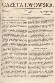 Gazeta Lwowska. 1817, nr 135
