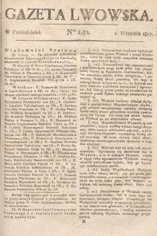 Gazeta Lwowska. 1817, nr 140