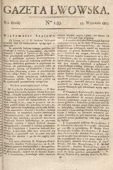 Gazeta Lwowska. 1817, nr 149