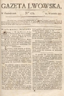 Gazeta Lwowska. 1817, nr 152