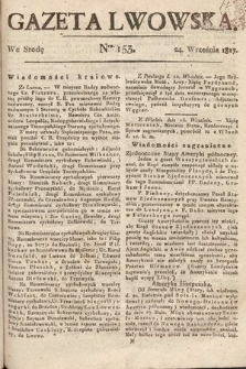 Gazeta Lwowska. 1817, nr 153