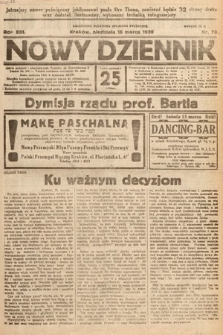 Nowy Dziennik. 1930, nr 70