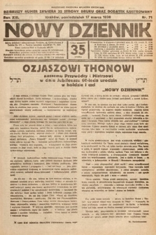 Nowy Dziennik. 1930, nr 71