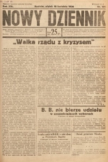Nowy Dziennik. 1930, nr 101