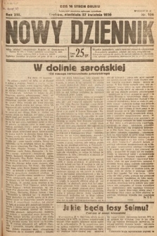 Nowy Dziennik. 1930, nr 108