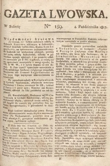 Gazeta Lwowska. 1817, nr 159