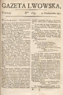 Gazeta Lwowska. 1817, nr 164