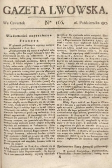 Gazeta Lwowska. 1817, nr 166