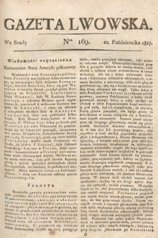 Gazeta Lwowska. 1817, nr 169